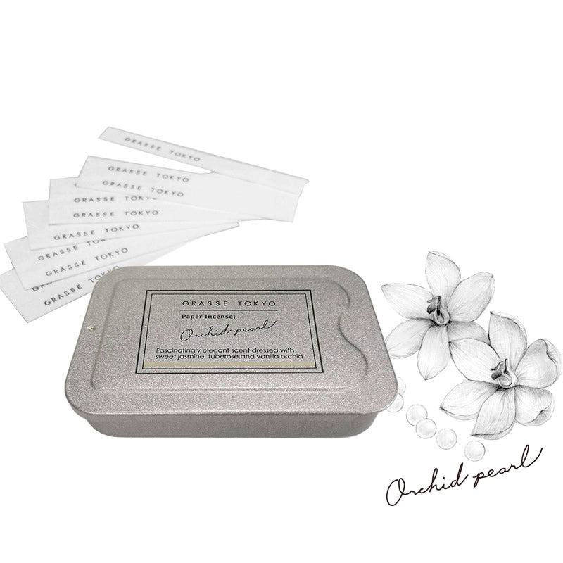 [Preorder] Grassetokyo Paper Incense - Orchid Pearl
